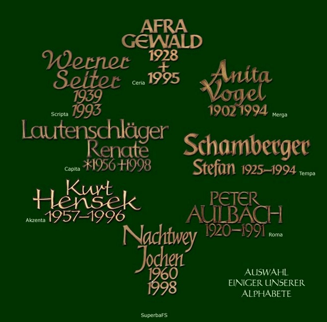 Schriftzuege